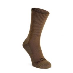 Skarpety merino męskie Darn Tough T4018 Tactical Micro Crew Lightweight. Brązowe skarpetki męskie DARN TOUGH, bez wzorów. Za 134.99 zł.
