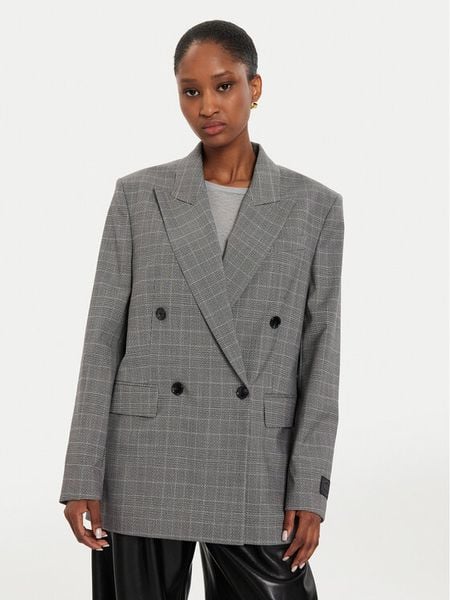 Boss Marynarka Juseka 50523277 Szary Relaxed Fit. Szare marynarki i żakiety damskie Boss, bez wzorów, z syntetyku. Za 1,629.00 zł.