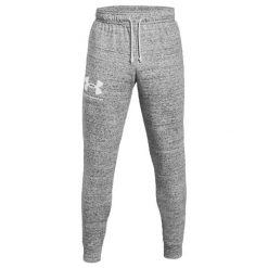 Spodnie Under Armour UA Rival Terry, Mężczyźni. Białe spodnie materiałowe męskie Under Armour, z bawełny. Za 322.00 zł.