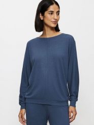 Triumph Bluza w kolorze granatowym rozmiar: 42. Niebieskie bluzy bez kaptura damskie Triumph. Za 87.81 zł.