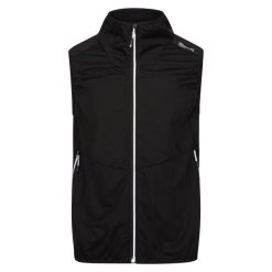 Bezrękawnik Męska Softshell Lankin VI. Czarne kamizelki męskie Regatta, m, bez wzorów, z softshellu, bez kaptura. Za 121.99 zł.