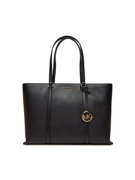 MICHAEL Michael Kors Torebka Temple 30R4G1LT3L Czarny. Czarne torebki klasyczne damskie MICHAEL Michael Kors, bez wzorów, ze skóry, bez dodatków. Za 1,079.00 zł.