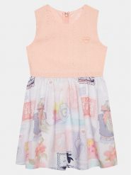 Guess Sukienka codzienna K4GK11 KC7Z0 Pomarańczowy Regular Fit. Brązowe sukienki niemowlęce Guess, z aplikacjami, z syntetyku, bez ramiączek. Za 199.99 zł.