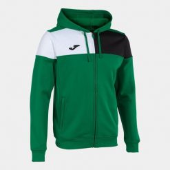 Kurtka z dresu Joma Crew V. Czarne kurtki treningowe męskie Joma, bez wzorów, z dresówki, na fitness i siłownię. W wyprzedaży za 160.90 zł.