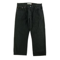 Second life - Levi Strauss jeansy męskie 505 regular W38/L32 - Stan dobry. Czarne jeansy męskie Levi's. Za 106.46 zł.