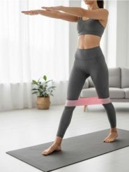 Pasek do jogi - różowy. Czerwone paski męskie Sinsay, bez wzorów, sportowe. Za 12.99 zł.