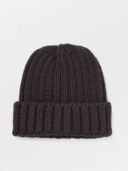 Becksöndergaard Czapka beanie w kolorze ciemnobrązowym rozmiar: onesize. Brązowe czapki zimowe damskie Becksöndergaard, z materiału. Za 82.99 zł.