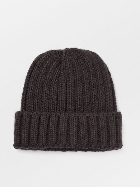 Becksöndergaard Czapka beanie w kolorze ciemnobrązowym rozmiar: onesize. Brązowe czapki zimowe damskie Becksöndergaard, z materiału. Za 82.99 zł.