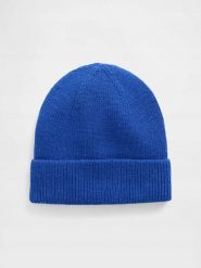 CZAPKA ZIMOWA GAP BEANIE UNISEX CIEPŁA 842499-01. Niebieskie czapki męskie GAP, na zimę, bez wzorów, eleganckie. Za 89.00 zł.