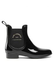 KARL LAGERFELD Kalosze KL94770 Czarny. Czarne kalosze damskie Karl Lagerfeld, bez wzorów, z tworzywa sztucznego. Za 339.99 zł.