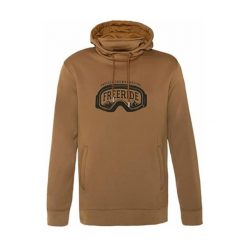 KLASYCZNA Bluza męska z kapturem i logo. Brązowe bluzy z kapturem męskie Protest, l. Za 349.99 zł.