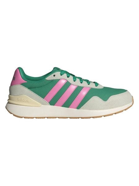 Adidas Skórzane buty "RUN 60s" w kolorze zielono-różowym do biegania rozmiar: 38. Różowe obuwie do biegania damskie Adidas. Za 200.60 zł.