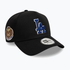 Czapka z daszkiem New Era WS Eframe Los Angeles Dodgers. Czarne czapki męskie New Era, na zimę, bez wzorów. Za 159.99 zł.