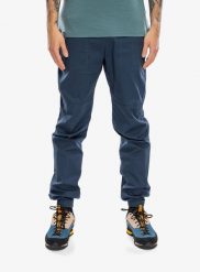 Spodnie wspinaczkowe Ortovox Affinity Pants. Niebieskie spodnie materiałowe męskie ORTOVOX, bez wzorów, z bawełny. Za 461.99 zł.
