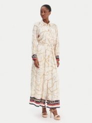 Marciano Guess Sukienka koszulowa 6RGT3 37439A Écru Regular Fit. Sukienki damskie Marciano Guess, z aplikacjami, z wiskozy, bez kołnierzyka, bez ramiączek, koszulowe. Za 1,459.00 zł.