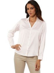 WITT WEIDEN Bluzka w kolorze kremowym rozmiar: 46. Brązowe bluzki damskie WITT WEIDEN, bez wzorów, bez kołnierzyka, bez ramiączek. Za 82.99 zł.