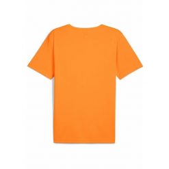 Męska koszulka z grafiką individualRISE PUMA Heat Fire Orange. Brązowe t-shirty sportowe męskie Puma, m, bez ramiączek, do piłki nożnej. W wyprzedaży za 79.00 zł.