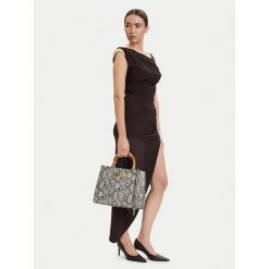 Torebka Just Cavalli. Szare torebki klasyczne damskie Just Cavalli, bez wzorów, bez dodatków. Za 955.99 zł.