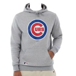 Bluza z kapturem Chicago Cubs Nos MLB Regular. Szare bluzy z kapturem męskie New Era, m, z materiału. Za 293.50 zł.