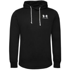 Bluza Under Armor Rival Terry Lchd Dorosłych. Białe bluzy bez kaptura męskie Under Armour, bez wzorów, sportowe, bez kołnierzyka, bez ramiączek. Za 307.00 zł.