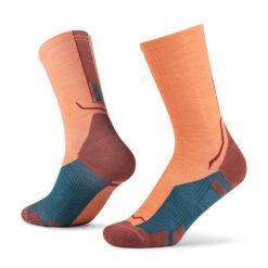 Skarpetki Buff MERINO LIGHTWEIGHT CREW SOCK LWC4 FLAMINGO. Brązowe skarpetki damskie Buff, bez wzorów, z elastanu. Za 129.90 zł.