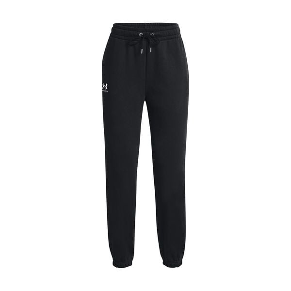 Spodnie sportowe damskie Under Armour Essential Fleece Joggers. Czarne spodnie sportowe damskie Under Armour, m, z dresówki, na fitness i siłownię. Za 402.00 zł.
