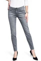LEE ELLY DAMSKIE SPODNIE JEANSOWE L305FQVJ 112106015. Spodnie materiałowe damskie Lee, bez wzorów, z jeansu. Za 199.99 zł.