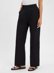 Marc O'Polo spodnie plisowane Kobiety Bawełna czarny, 34. Czarne spodnie materiałowe damskie Marc O´Polo, bez wzorów, z bawełny, eleganckie. Za 329.95 zł.