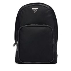 Plecak Guess. Czarne plecaki męskie Guess, z aplikacjami. Za 364.99 zł.