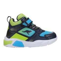 Buty juniorskie KangaROOS K-SLB Clave Mid EV. Czarne buty trekkingowe męskie Kangaroos, bez zapięcia, trekkingowe. Za 169.99 zł.