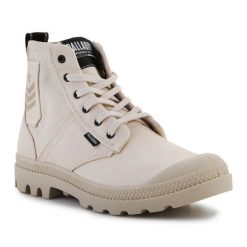 Buty Palladium Trapery Pampa Hi Army 78583-210-M beżowy. Brązowe buty sportowe na co dzień damskie bez wzorów, z materiału. Za 667.75 zł.