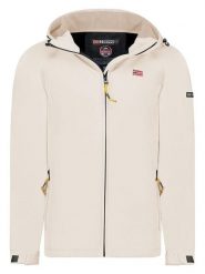 Geographical Norway Kurtka softshellowa "Tamigoglor" w kolorze beżowym rozmiar: XXL. Brązowe kurtki outdoor męskie Geographical Norway, xxl, bez wzorów, bez kaptura. Za 214.95 zł.
