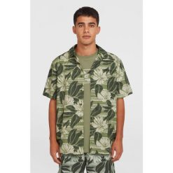 Koszula męska O'Neill Print. Zielone koszule męskie O'neill, na lato, m, bez wzorów, bez kołnierzyka, bez ramiączek. Za 259.00 zł.