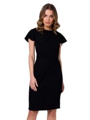 Stylove Sukienka w kolorze czarnym rozmiar: XL. Czarne sukienki damskie Stylove, xl, bez wzorów, bez kołnierzyka, bez ramiączek, midi. Za 259.74 zł.