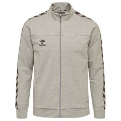 Bluza Hummel zip Lmove Classic. Szare bluzy z kapturem męskie HUMMEL, na zimę, m, z dżerseju. Za 260.65 zł.