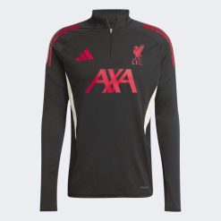 Koszulka Liverpool FC Tiro 25 Competition Training. Czarne t-shirty sportowe męskie Adidas, xl, bez ramiączek, do piłki nożnej. Za 329.00 zł.