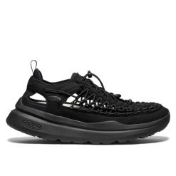 Buty do chodzenia Keen Uneek WK. Czarne buty trekkingowe męskie Keen, bez zapięcia, trekkingowe. Za 582.00 zł.