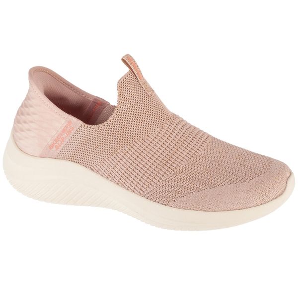 Buty sportowe Sneakersy damskie, Slip-Ins Ultra Flex 3.0 - Glitter Me. Czerwone buty sportowe na co dzień damskie Skechers, bez wzorów, trekkingowe, Skechers Sport. Za 339.99 zł.