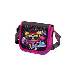 Torba na ramię Furby czarno-różowa. Czarne torebki dziecięce St. Majewski. Za 46.00 zł.
