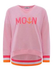 Zwillingsherz Bluza "Rahel" w kolorze jasnoróżowym rozmiar: L/XL. Różowe bluzy bez kaptura damskie Zwillingsherz, l. Za 199.65 zł.