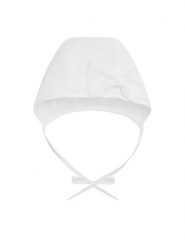 Jamiks Czapka Hanora JLG048 Biały. Białe czapki dziecięce Jamiks, na zimę, bez wzorów, z bawełny. Za 59.99 zł.