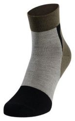 Skarpety trekkingowe Odlo Performance Wool Low Zielono/Szare. Zielone skarpetki damskie Odlo, bez wzorów, z elastanu. Za 127.05 zł.