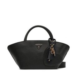 Torebka Guess. Czarne torebki klasyczne damskie Guess, z aplikacjami, bez dodatków. Za 419.99 zł.