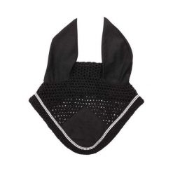 Czapka przeciwlotnicza z dżetami Kavalkade. Czarne czapki męskie KAVALKADE, bez wzorów, eleganckie. Za 153.50 zł.