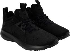 Buty Sportowe Męskie Puma Softride Enzo Nxt. Czarne buty sportowe na co dzień męskie Puma, z gumy, bez zapięcia, na fitness i siłownię. Za 349.99 zł.