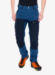 Spodnie męskie Fjallraven Abisko Midsummer Zip Off Trousers Long. Niebieskie szorty męskie Fjällräven, bez wzorów, z bawełny. Za 679.00 zł.