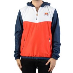 Wiatroszczelna kurtka Ellesse Heritage Mężczyźni. Białe kurtki męskie Ellesse, m, z aplikacjami, z materiału, bez kaptura. Za 203.35 zł.