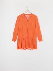 Sukienka mini babydoll - wielobarwny. Sukienki damskie Sinsay, l, bez wzorów, z wiskozy, bez kołnierzyka, bez ramiączek, mini. Za 69.99 zł.
