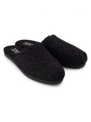 TOMS Klapki w kolorze czarnym rozmiar: 38. Czarne klapki damskie Toms, bez wzorów, bez obcasa. Za 119.95 zł.