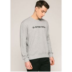 G-Star Raw - Bluza. Szare bluzy bez kaptura męskie G-Star Raw, l, z bawełny. W wyprzedaży za 229.90 zł.